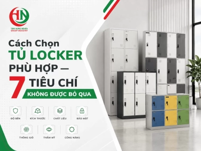 Cách Chọn Tủ Locker Phù Hợp — 7 Tiêu Chí Không Được Bỏ Qua